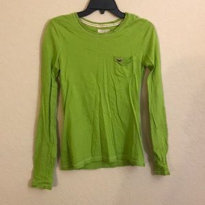 Green long sleeve shirt